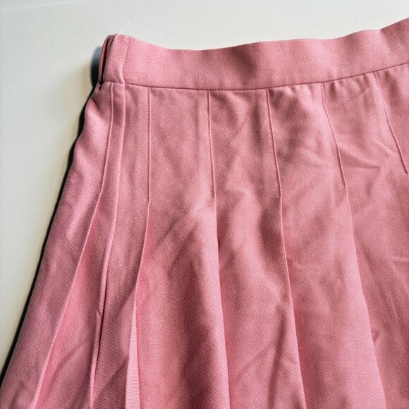 New With Tags Garage Brittany Pleated Skirt Prism Pink Size Small - Picture 4 of 8